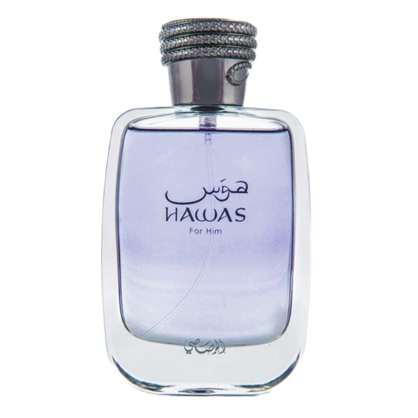 RASASI Hawas For Men Eau De Parfum Spray 100ML (3.4 Oz) - Long Lasting Arabian Perfume, Premium Perfume Men, Ideal for Special Occasions & Daily Elegance, A Bold and Captivating...