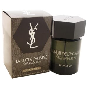 Yves Saint Laurent La Nuit De L'homme Le Parfum Eau de Parfum Spray for Men, 3.3 Ounce