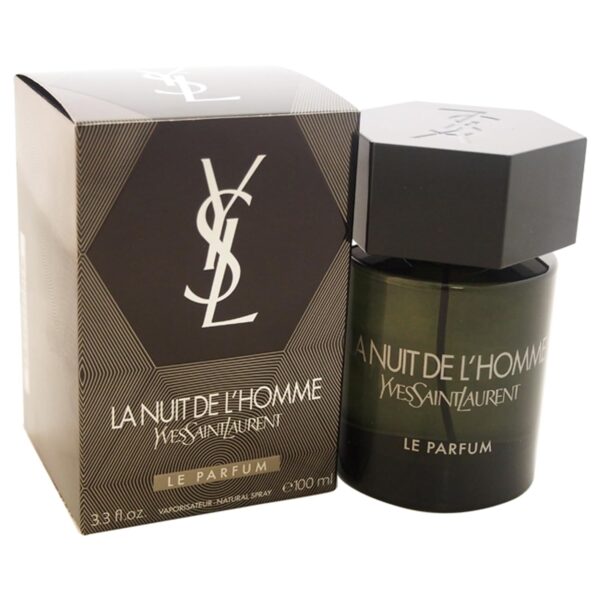 Yves Saint Laurent La Nuit De L'homme Le Parfum Eau de Parfum Spray for Men, 3.3 Ounce
