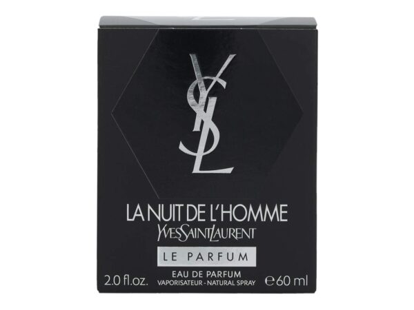 Yves Saint Laurent La Nuit De L'Homme Ysl Le Parfum Eau De Parfum Spray for Men, 2 Ounce