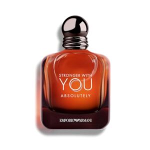 Armani beauty - Stronger With You Absolutely - Parfum - Cologne for Men - Spicy Ambery Gourmand Men’s Fragrance – Rum Accord, Cedarwood, Lavendar & Vanilla Notes