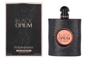 Yves Saint Laurent Eau De Parfum Spray for Women, Black Opium, 3 Ounce